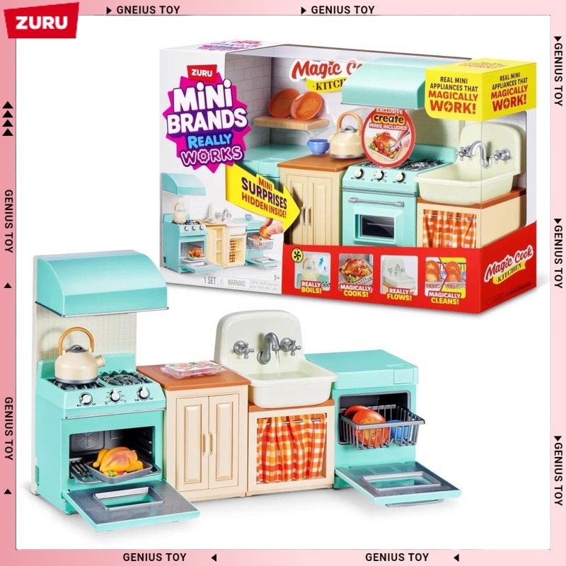 Kitchen Appliances Oven - مجموعة مطبخ زورو ميني براندز السحرية،