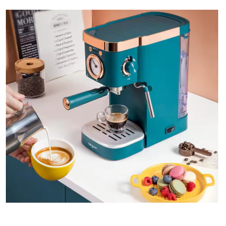 Espresso Machine Semi Auto - ماكينة قهوة منزلية إيطالية 230 فولت
