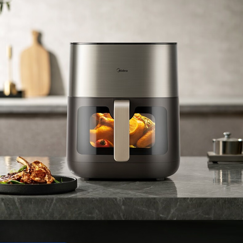 مقلاة هوائية بسعة 6.5 لتر مع و - مراجعة Kitchen Appliances Oven وسعره