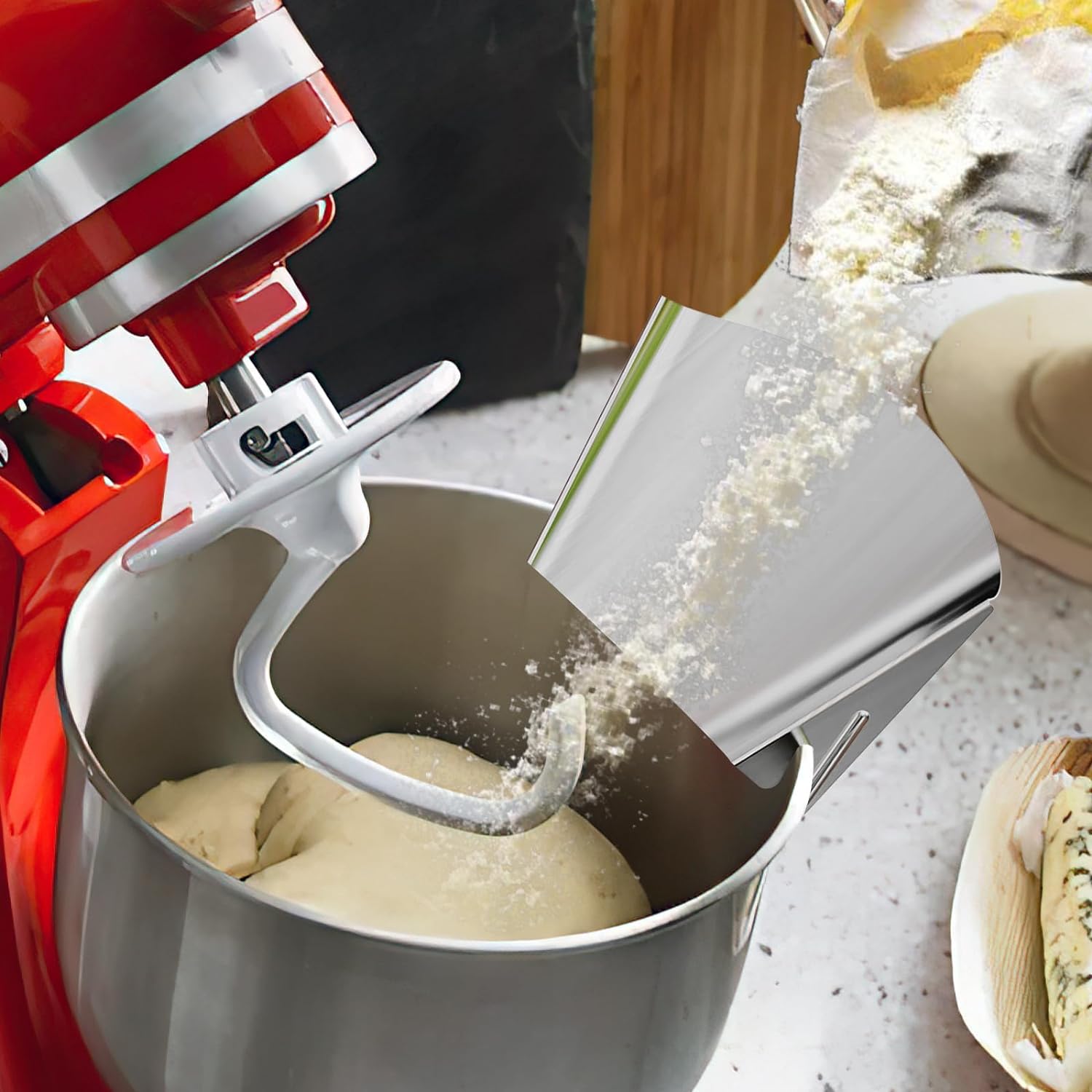 مزلقة صب لخلاط حامل كيتشن إيد، - مراجعة Kitchen Appliances Integrated وسعره