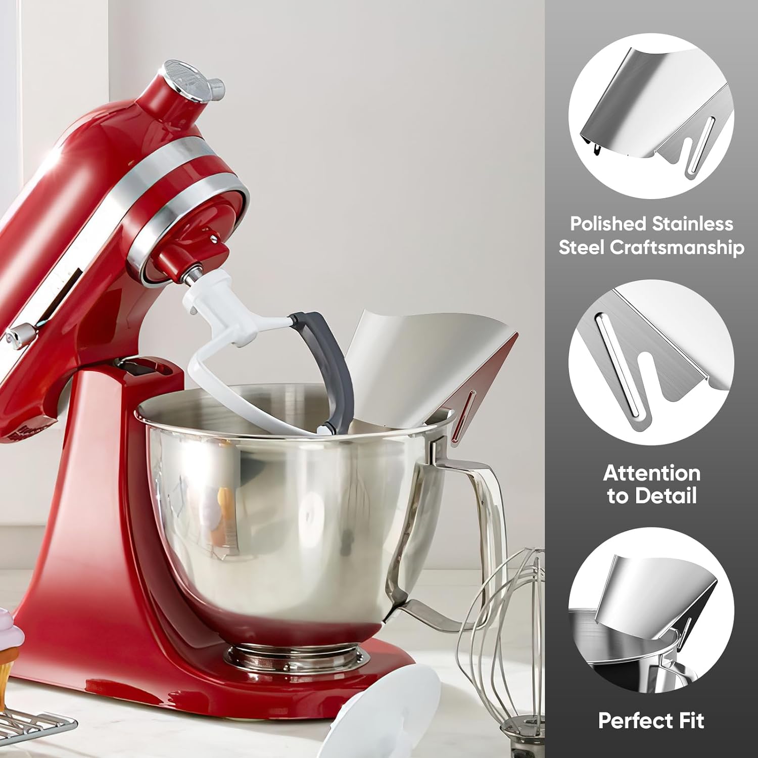 مزلقة صب لخلاط حامل كيتشن إيد، - مراجعة Kitchen Appliances Integrated وسعره