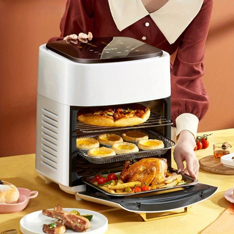 مقلاة هوائية جديدة سعة 15 لتر  - مراجعة Kitchen Appliances Oven وسعره