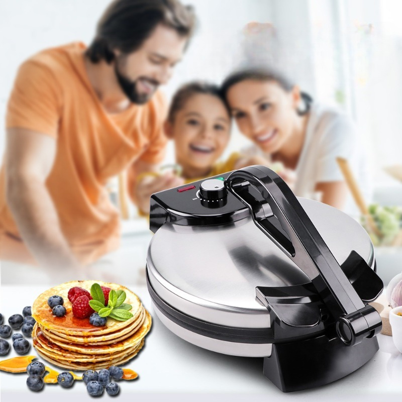ماكينة صنع التورتيلا الكهربائي - مراجعة Tortilla Press Cast وسعره