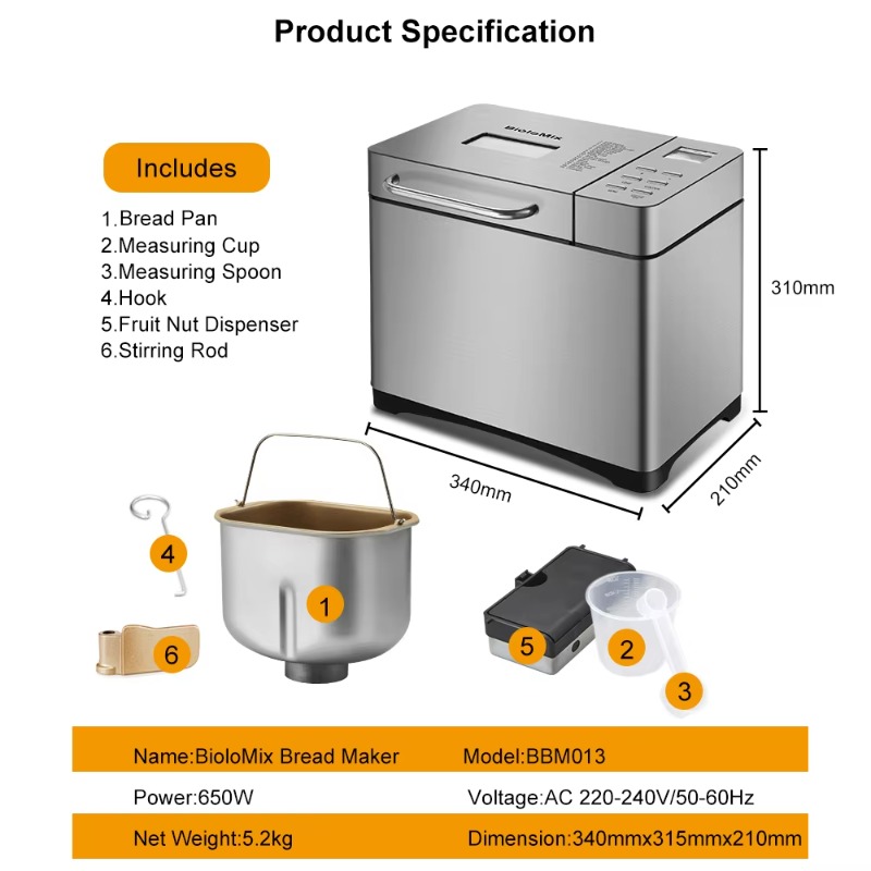 آلة صنع الخبز الفرنسي الكهربائ - مراجعة Kitchen Appliances Made In Usa وسعره