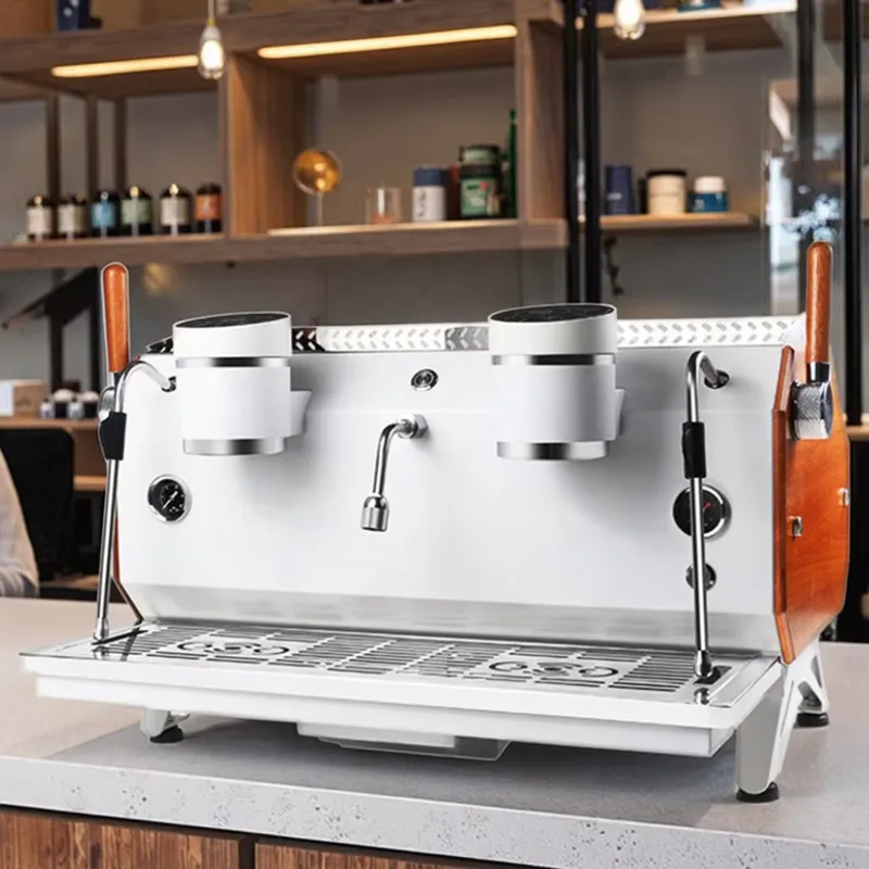 ماكينة قهوة إسبريسو تجارية متع - مراجعة Espresso Machine Semi Auto وسعره