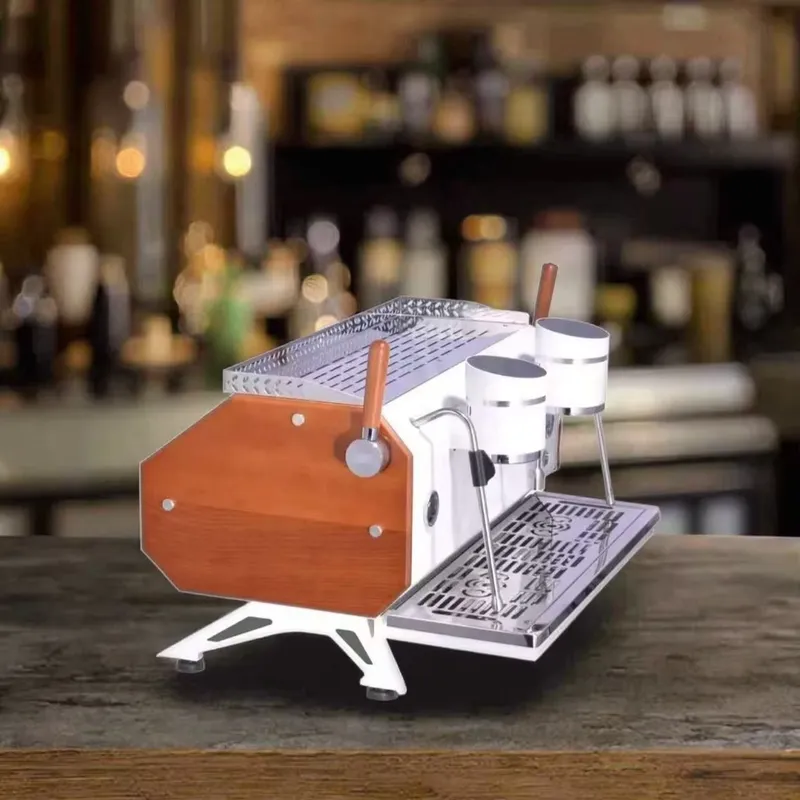 ماكينة قهوة إسبريسو تجارية متع - مراجعة Espresso Machine Semi Auto وسعره