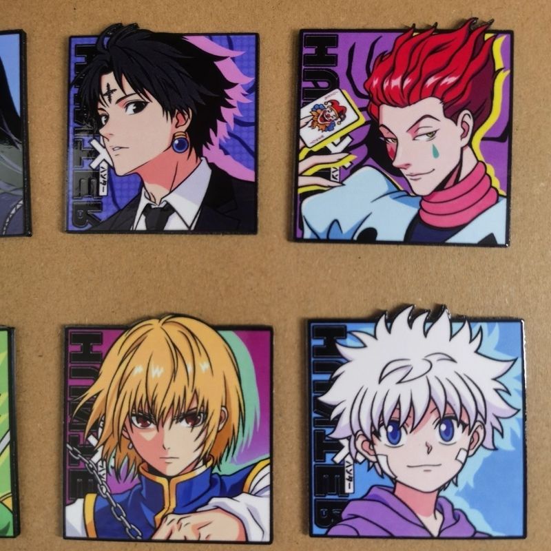 HUNTER×HUNTER Hisoka Gon مغناط - مراجعة Kitchen Appliances Refrigerators وسعره