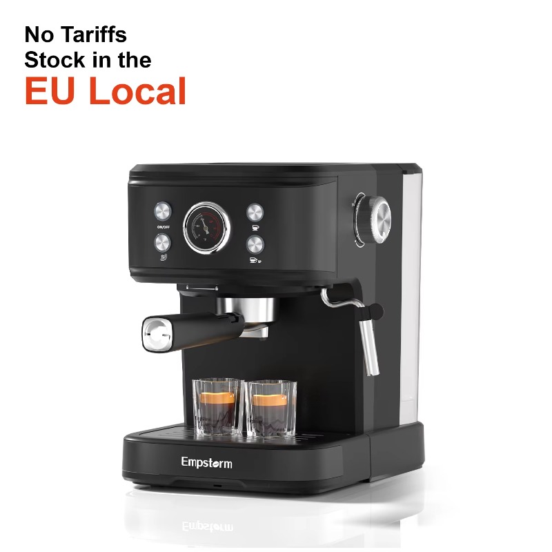 ماكينة قهوة إسبريسو شبه أوتوما - مراجعة Espresso Machine Semi Auto وسعره