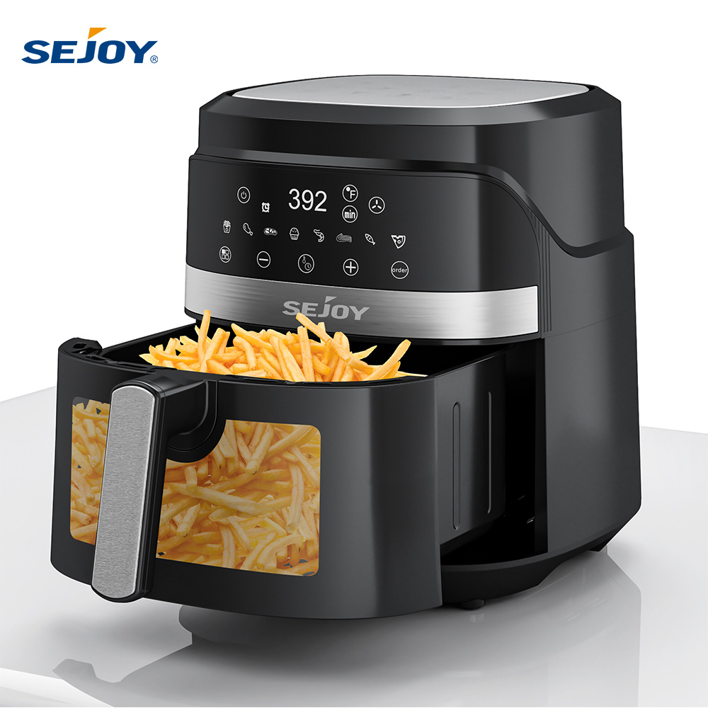 مقلاة هوائية سيجوي 8 في 1، سعة - مراجعة Kitchen Appliances Oven وسعره