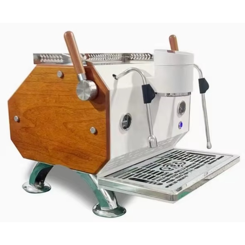 ماكينة قهوة إسبريسو تجارية شبه - مراجعة Espresso Machine Semi Auto وسعره