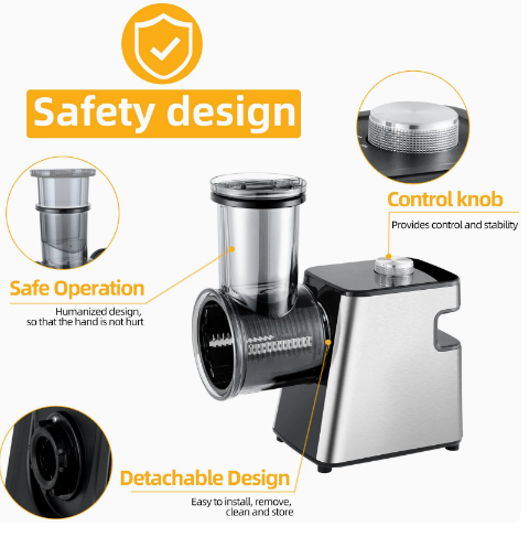 قطاعة خضروات كهربائية متعددة ا - مراجعة Kitchen Appliances Made In Usa وسعره