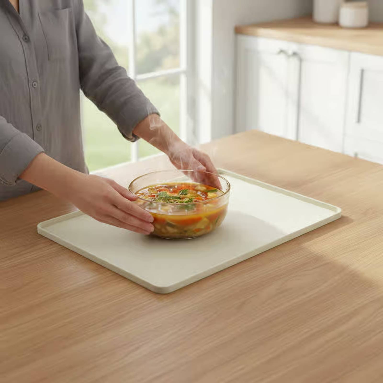 حصيرة سيليكون مرنة لحماية سطح  - مراجعة Kitchen Appliances Oven وسعره